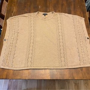Banana Republic Factory Tan Poncho - XS/S